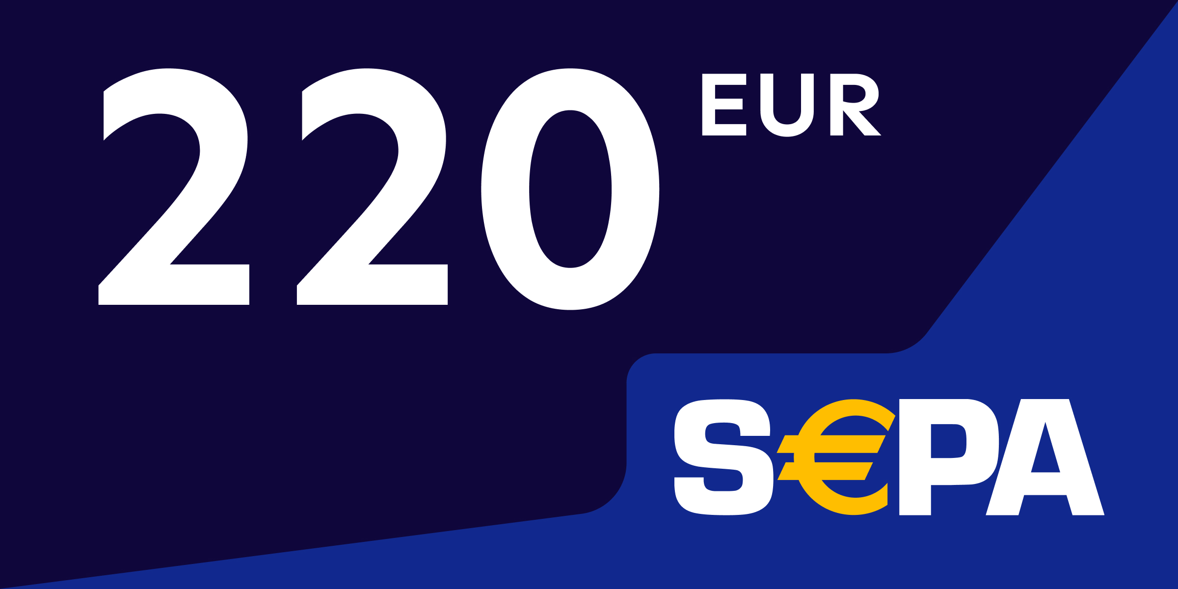 SEPA Gift Card 220 EUR