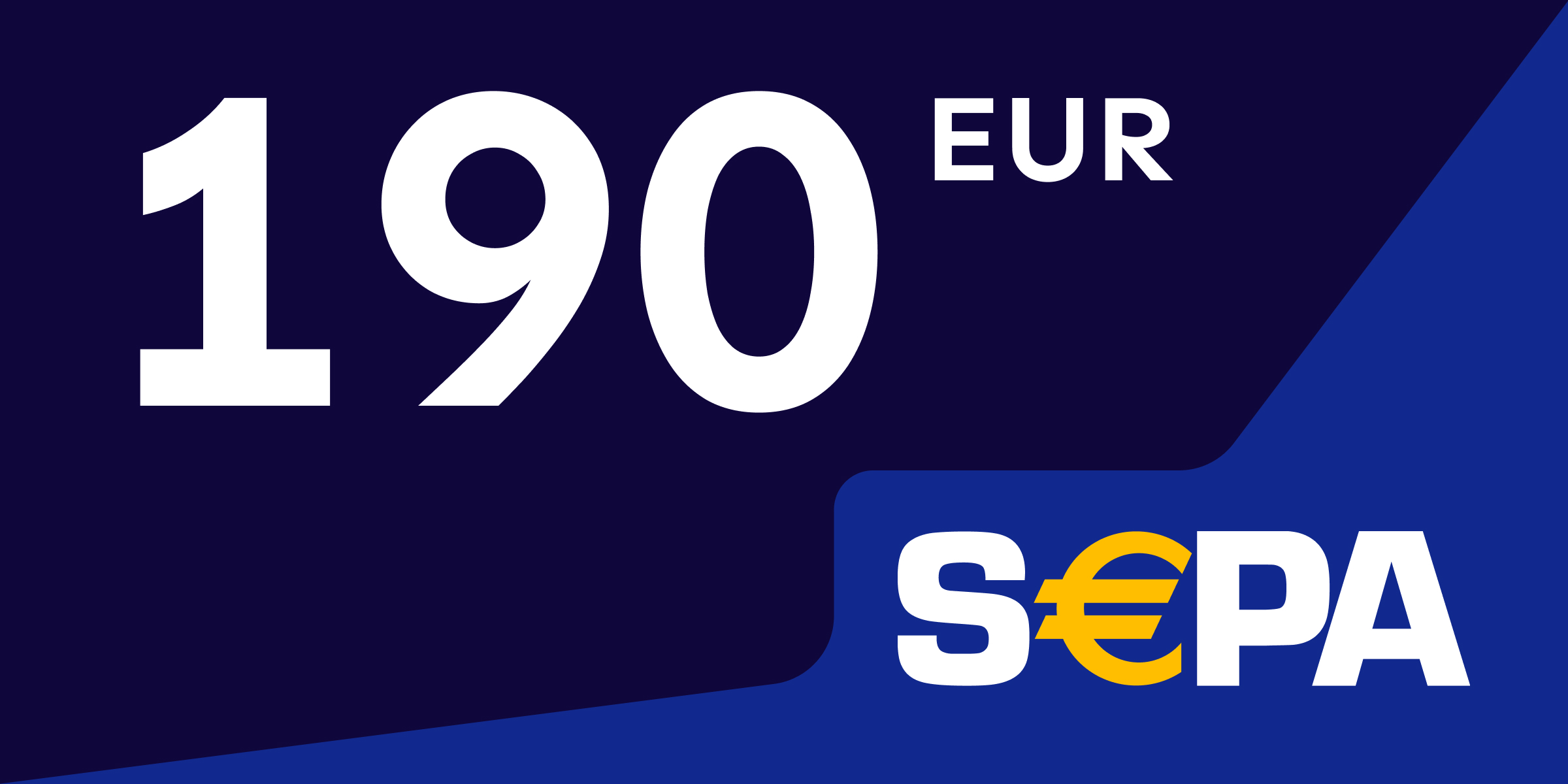 SEPA Gift Card 190 EUR