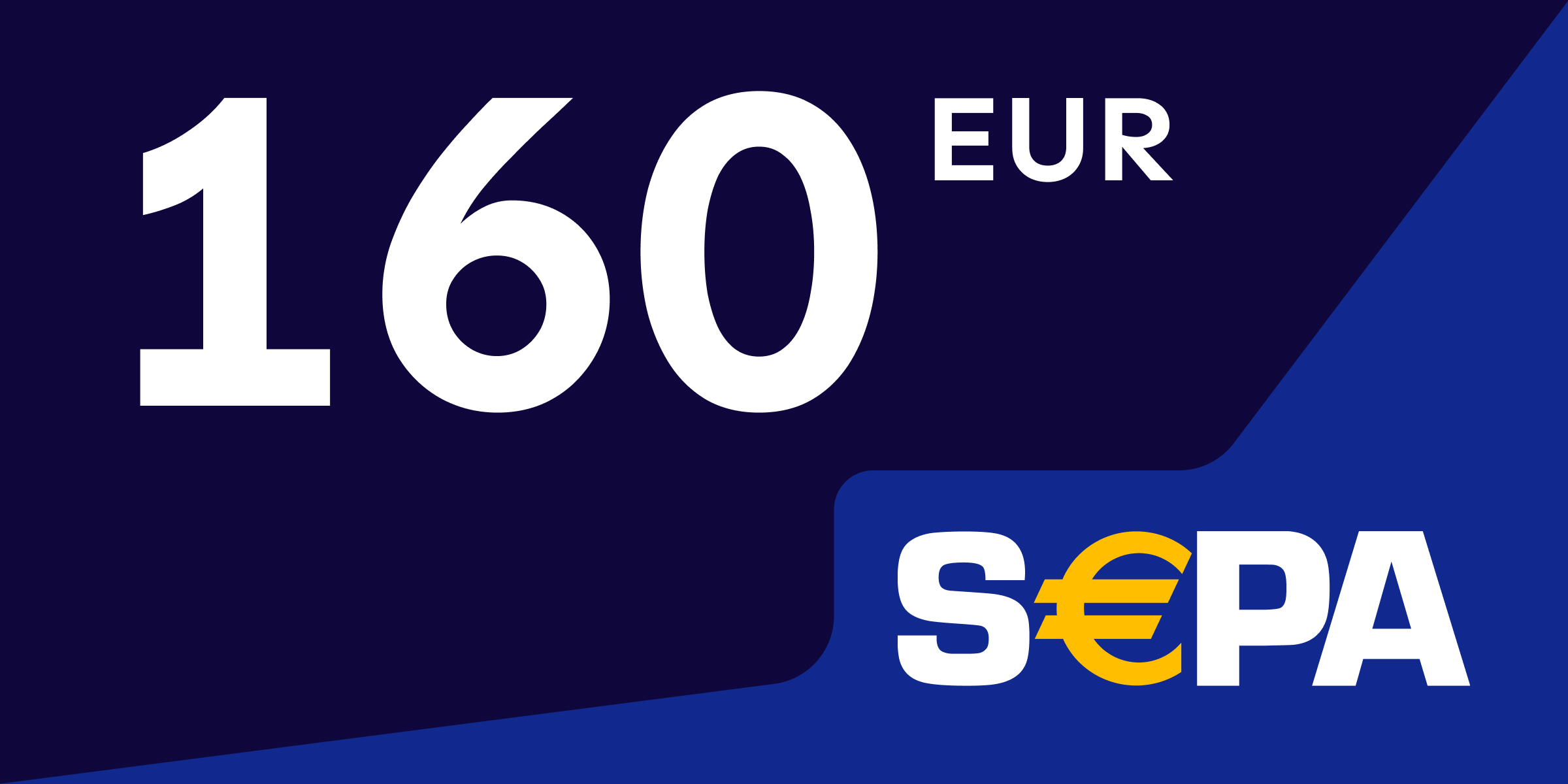 SEPA Gift Card 160 EUR