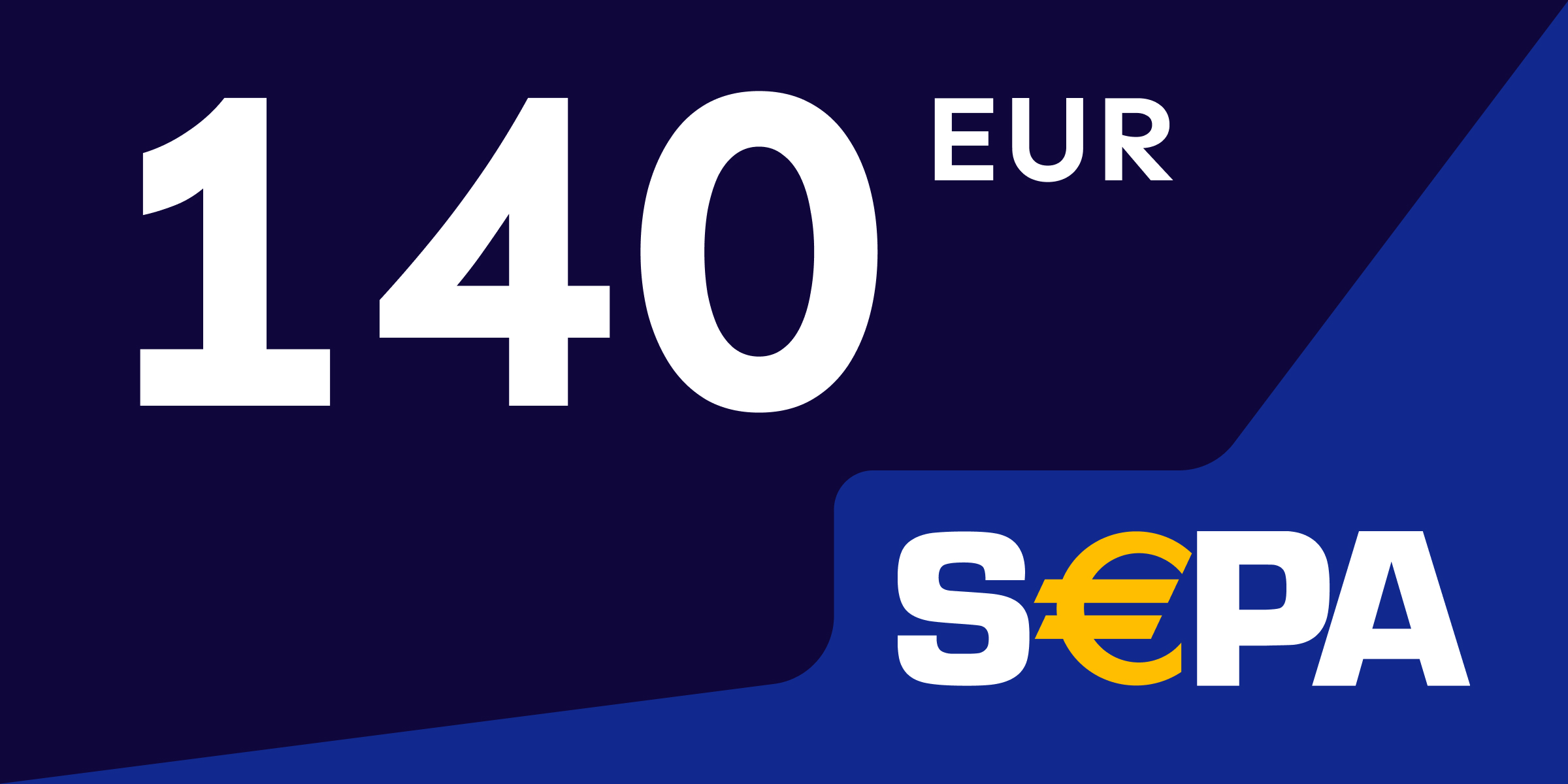 SEPA Gift Card 140 EUR