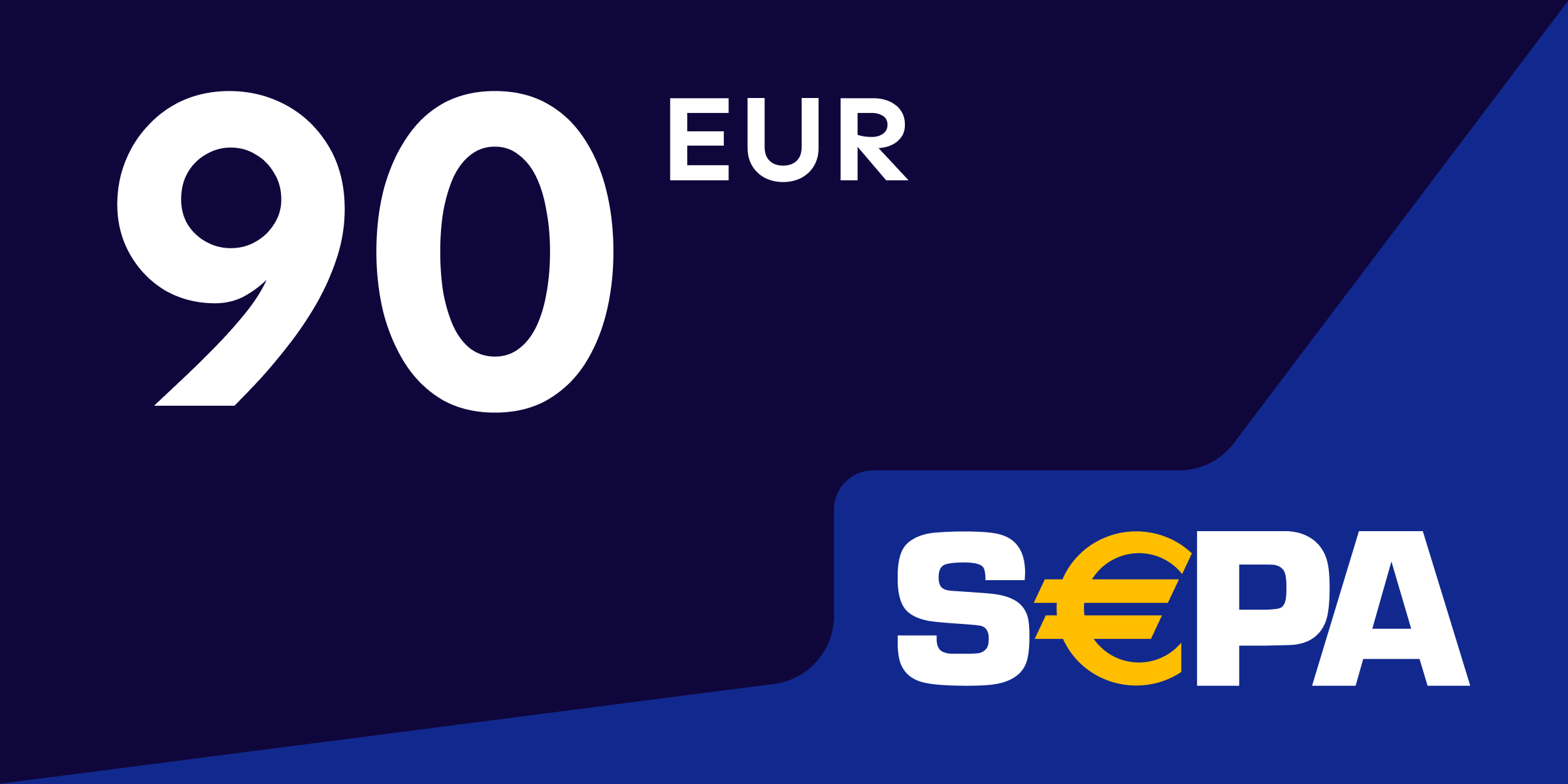 SEPA Gift Card 90 EUR