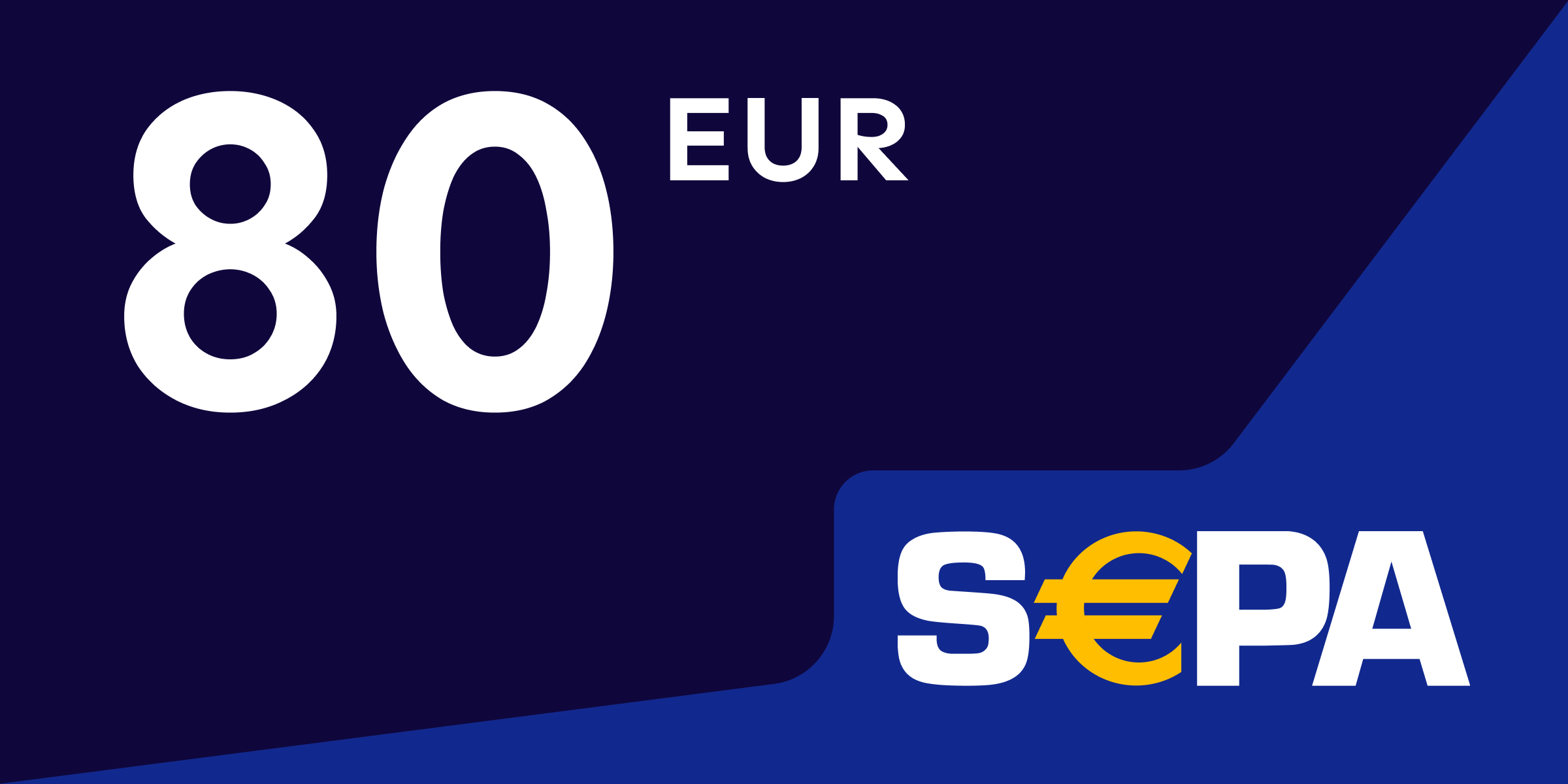 SEPA Gift Card 80 EUR