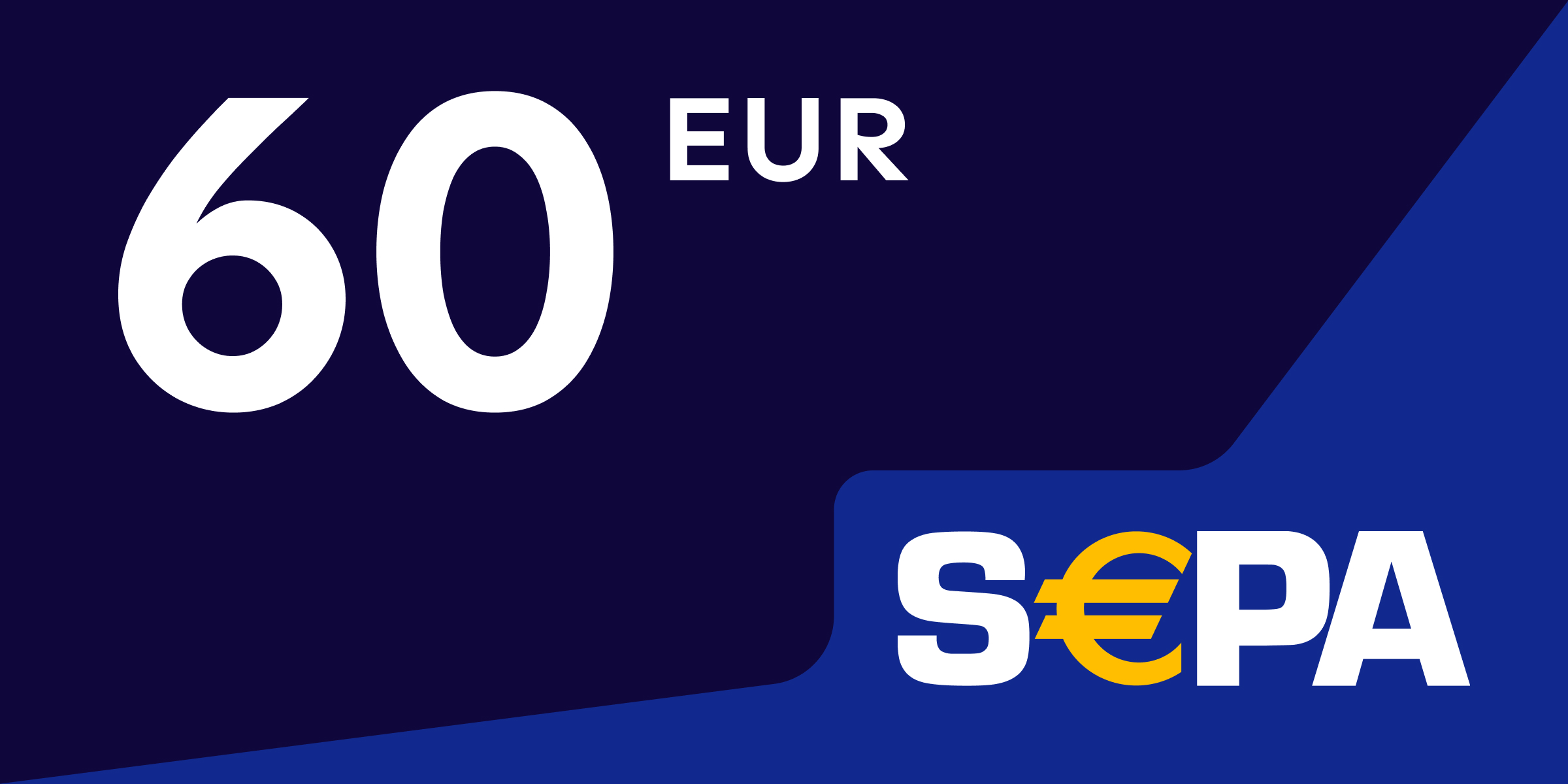 SEPA Gift Card 60 EUR