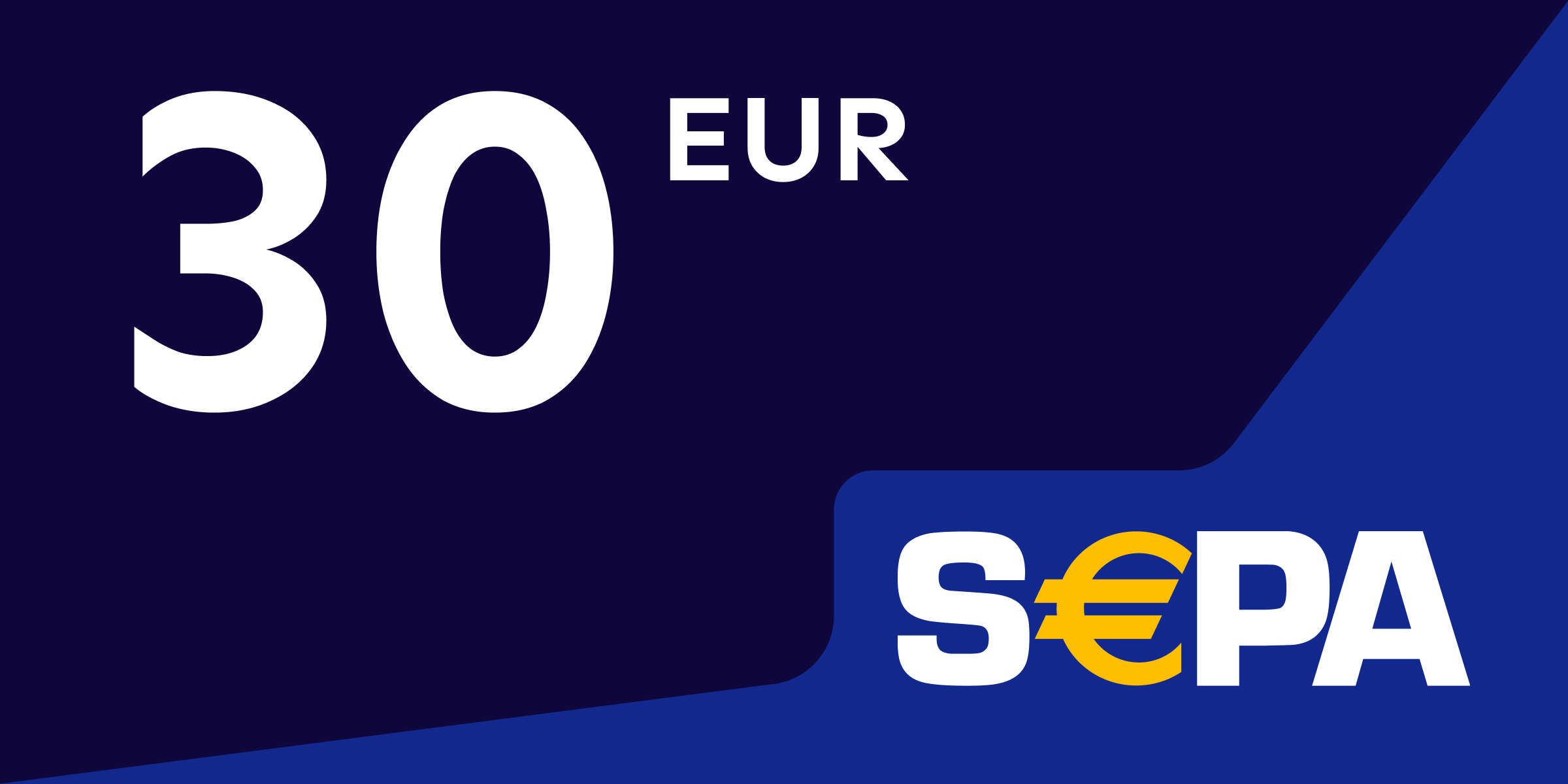 SEPA Gift Card 30 EUR