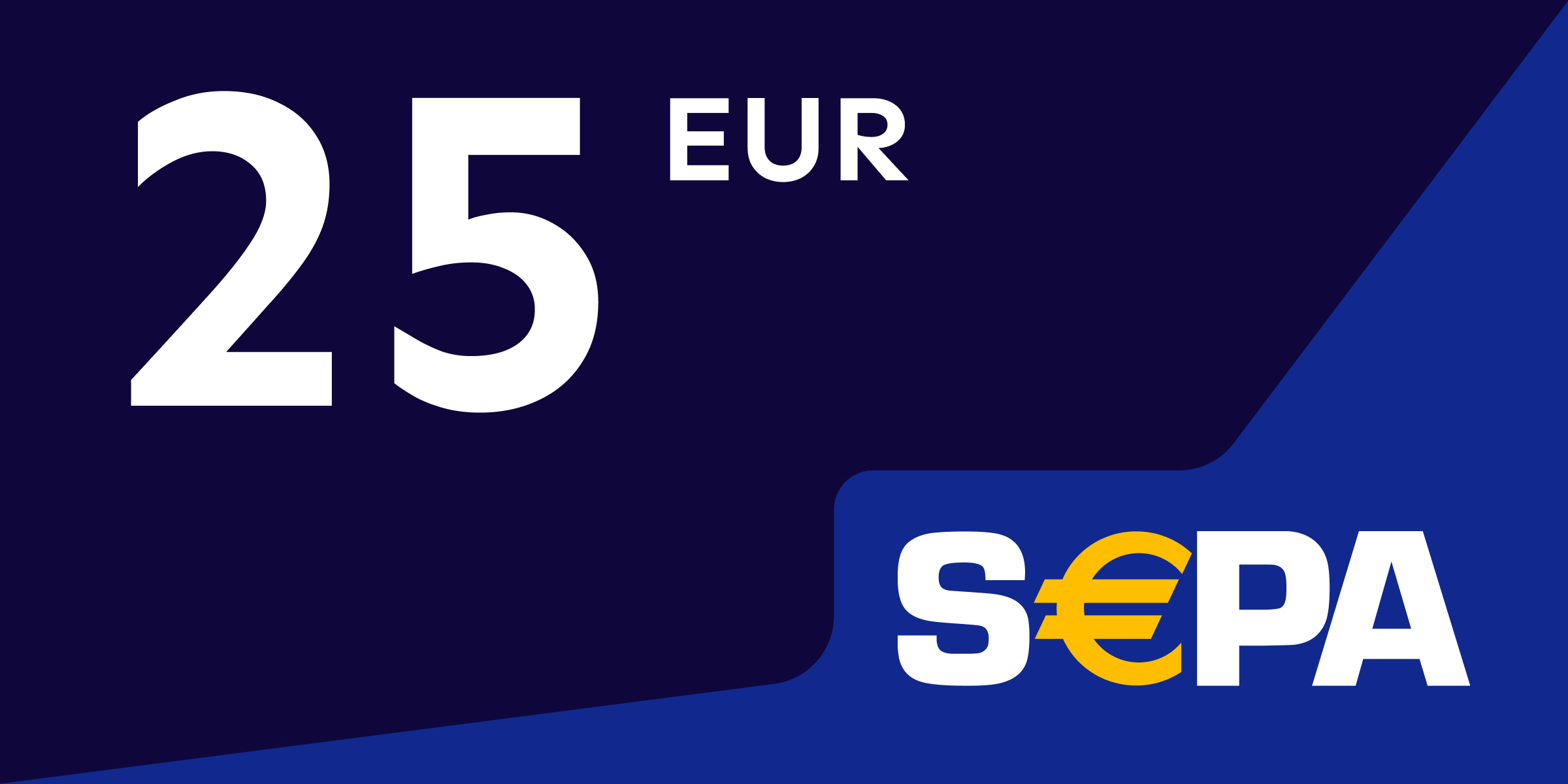 SEPA Gift Card 25 EUR