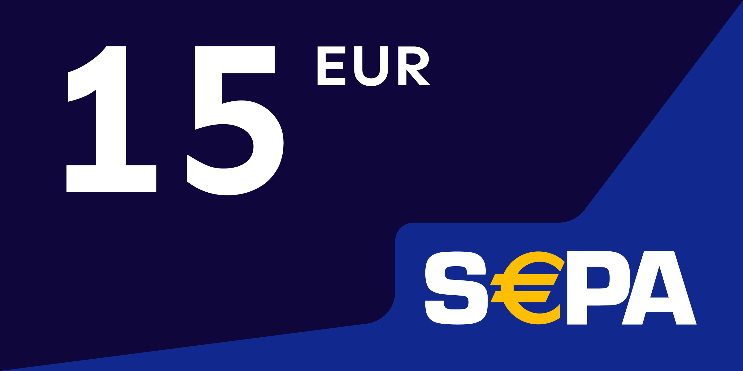 SEPA Gift Card 15 EUR