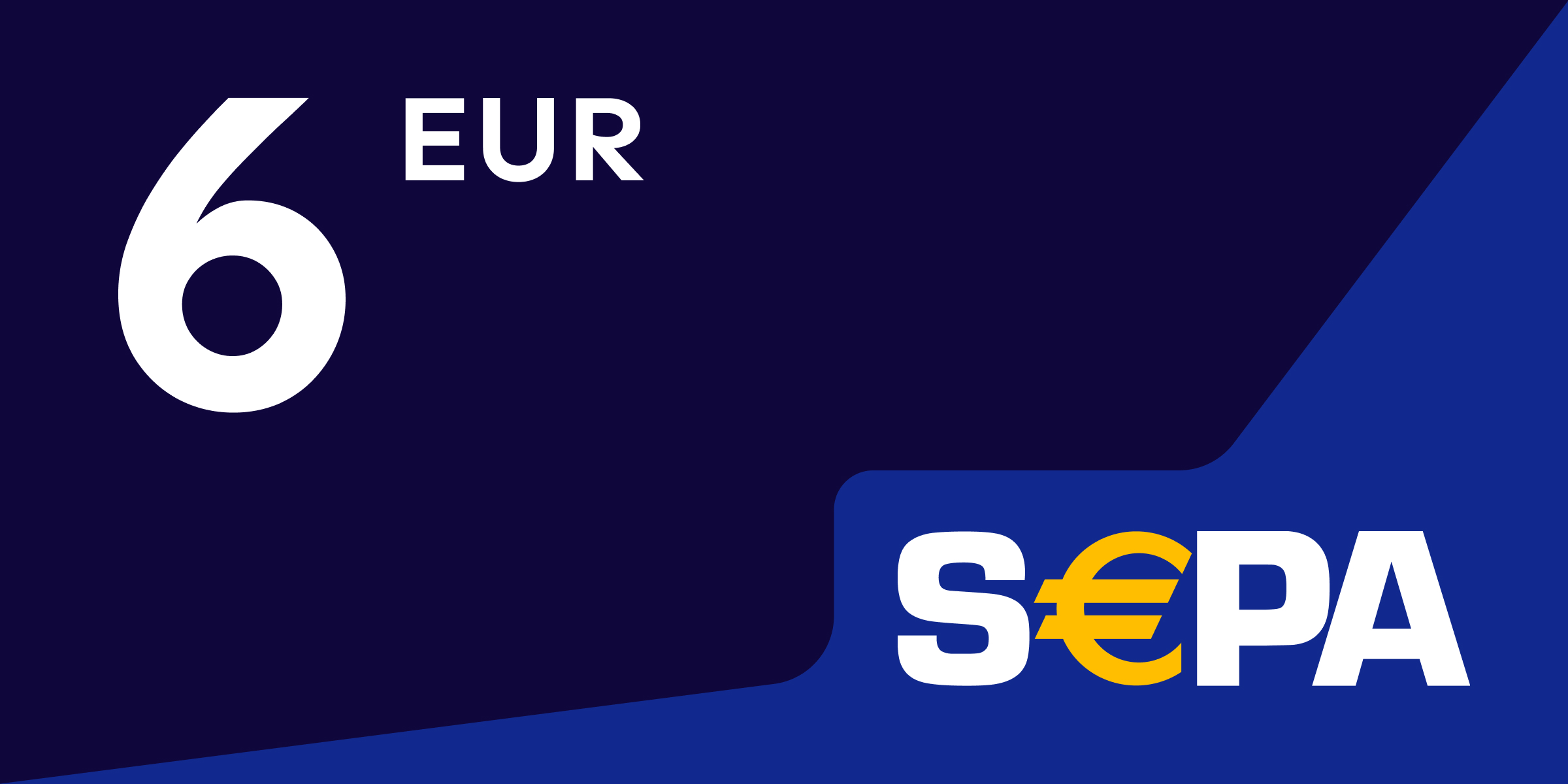 SEPA Gift Card 6 EUR