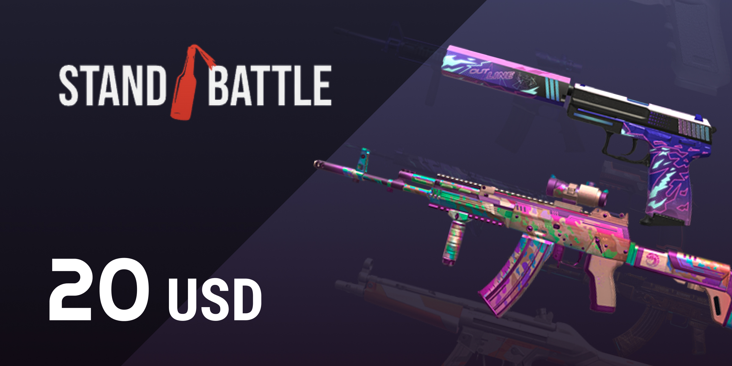 Stand Battle Gift Card 20 USD