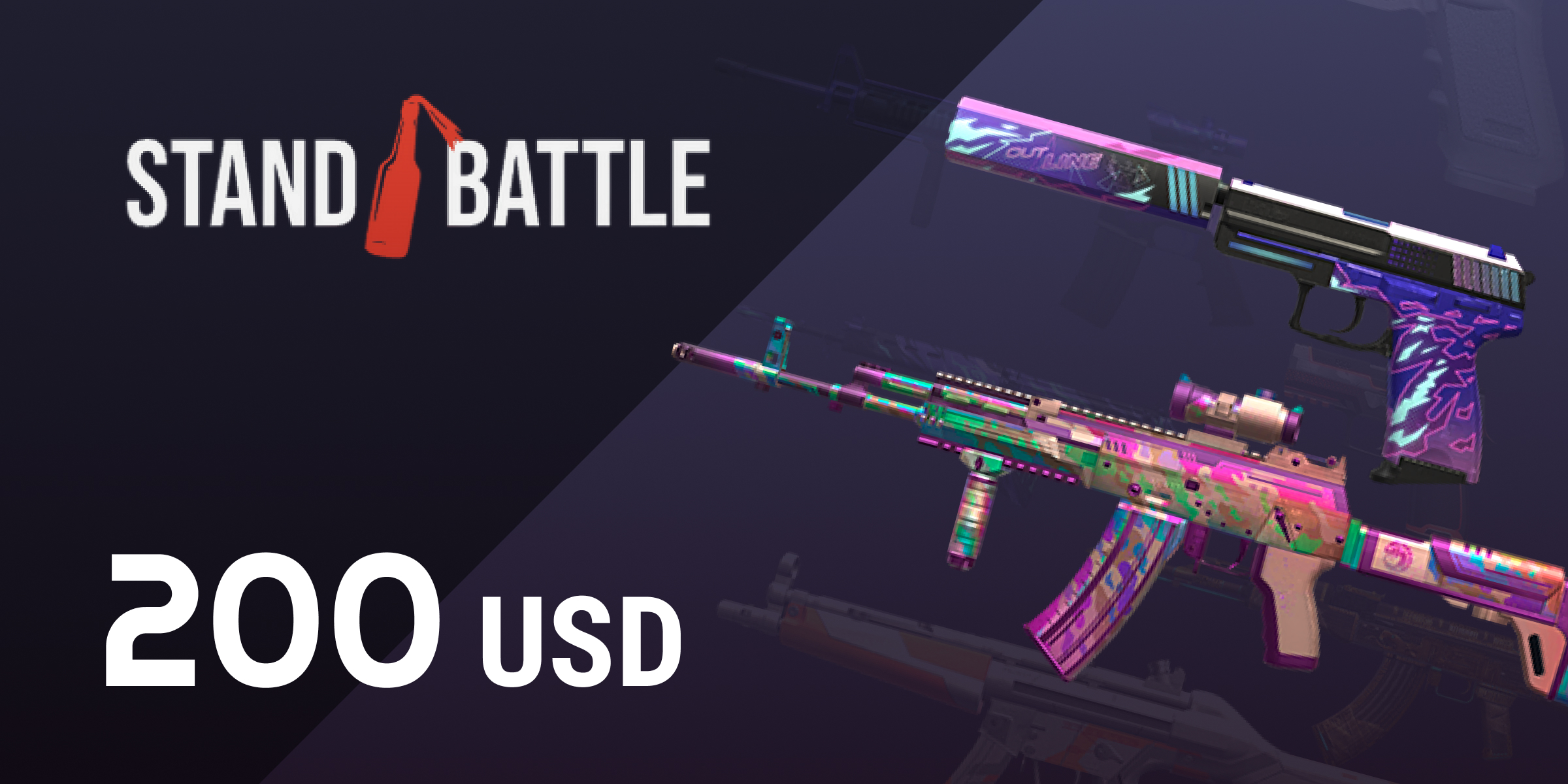 Stand Battle Gift Card 200 USD