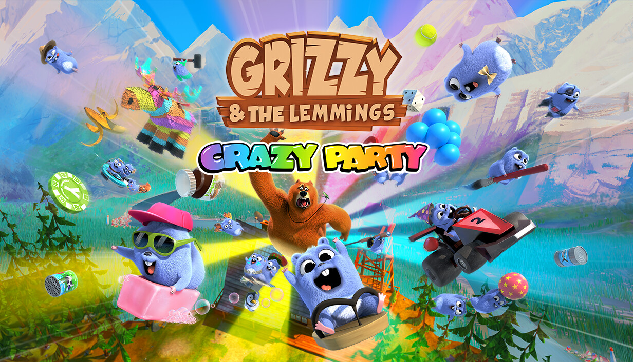 Grizzy and the Lemmings Crazy Party (PS5 Account)