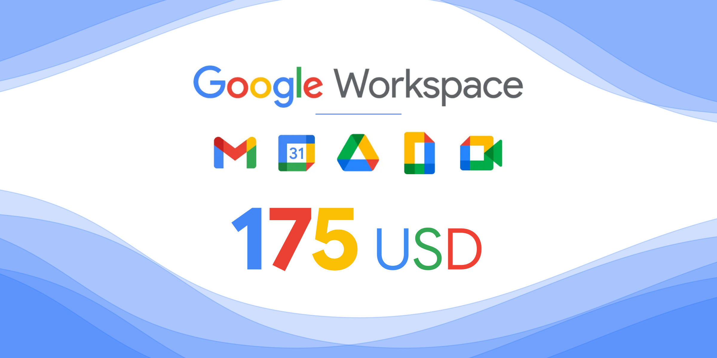 Google Workspace Gift Card 175 USD