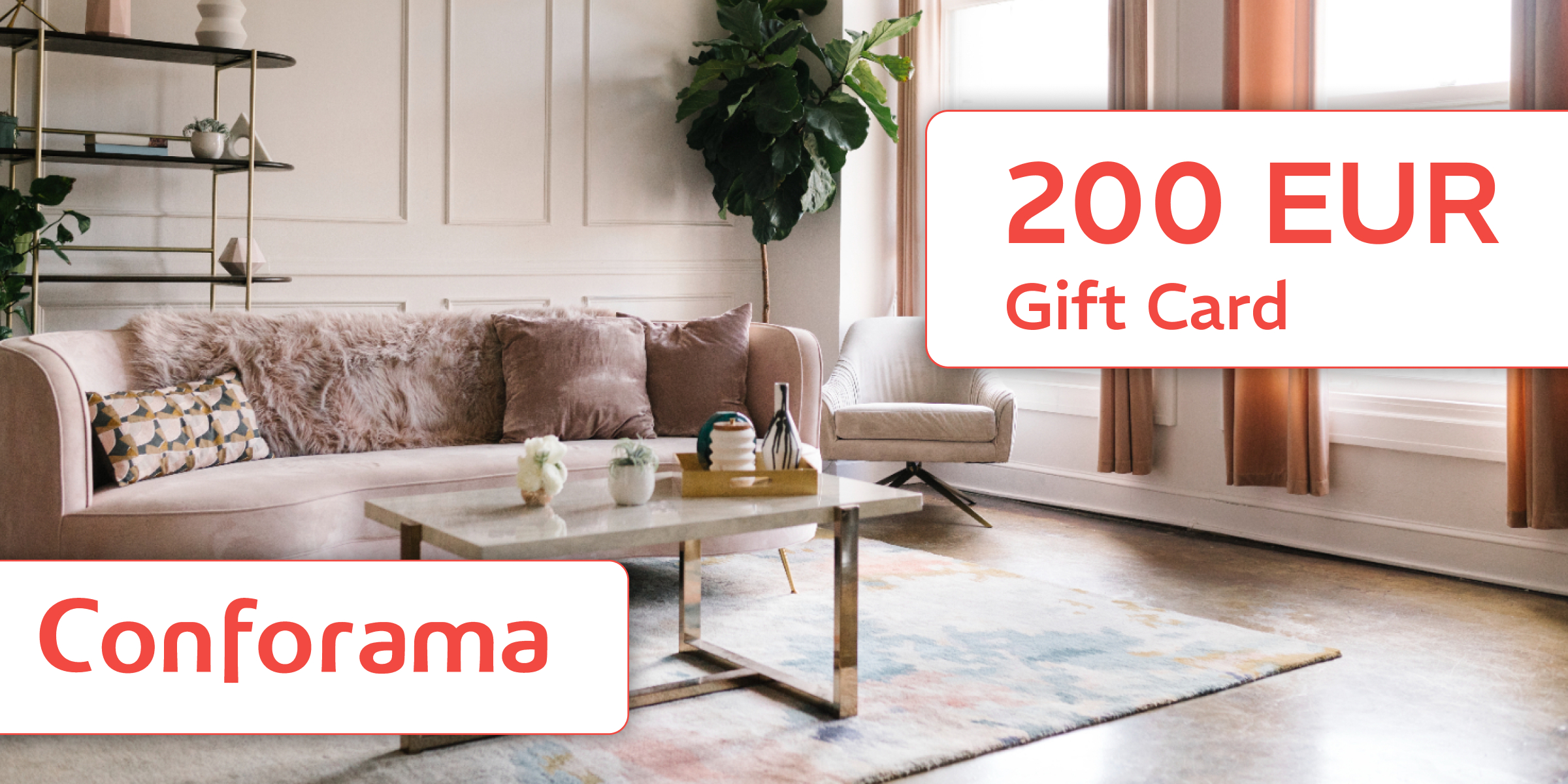 Conforama Gift Card 200 EUR