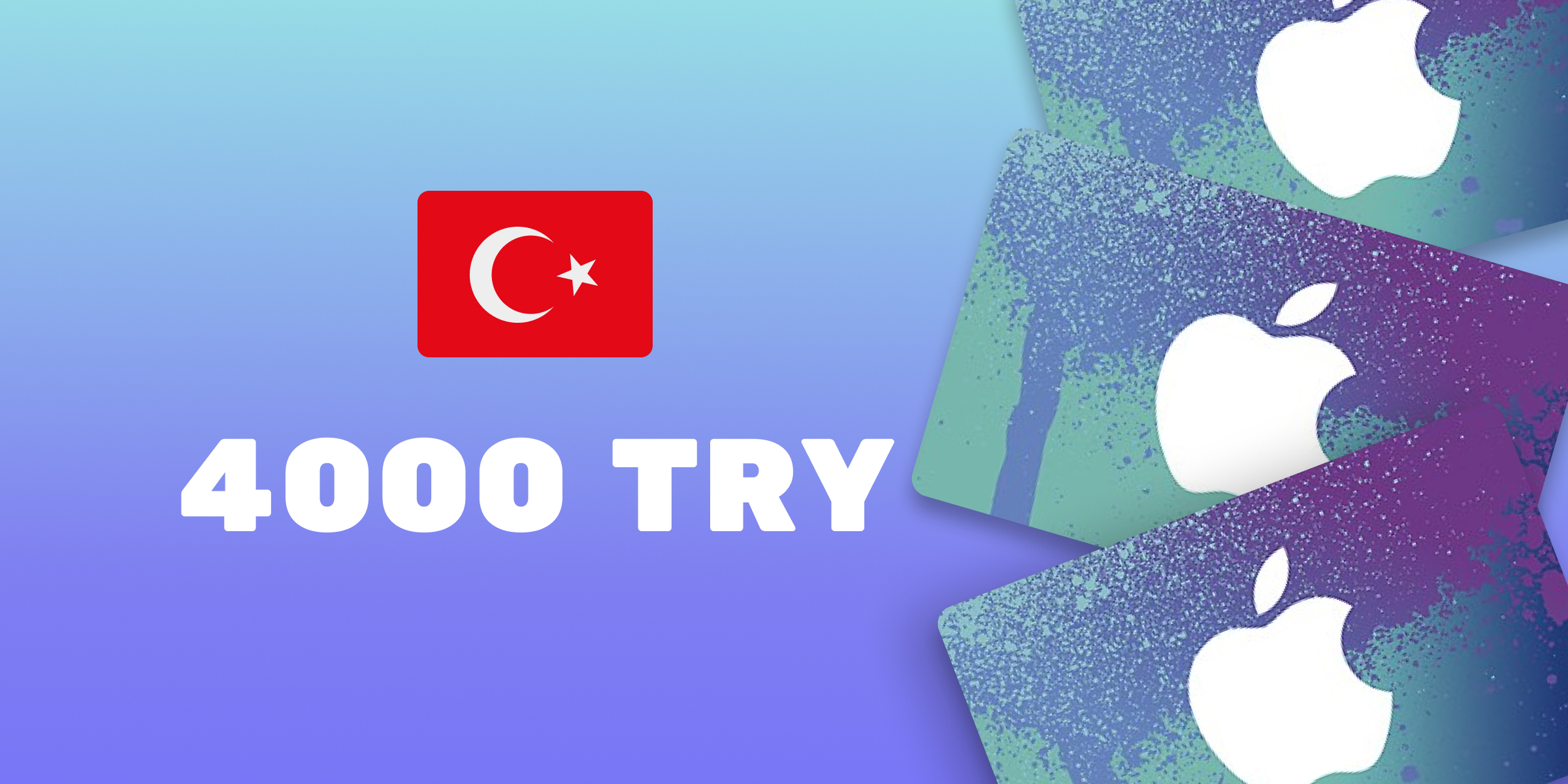 Apple iTunes Gift Card 4000 TRY