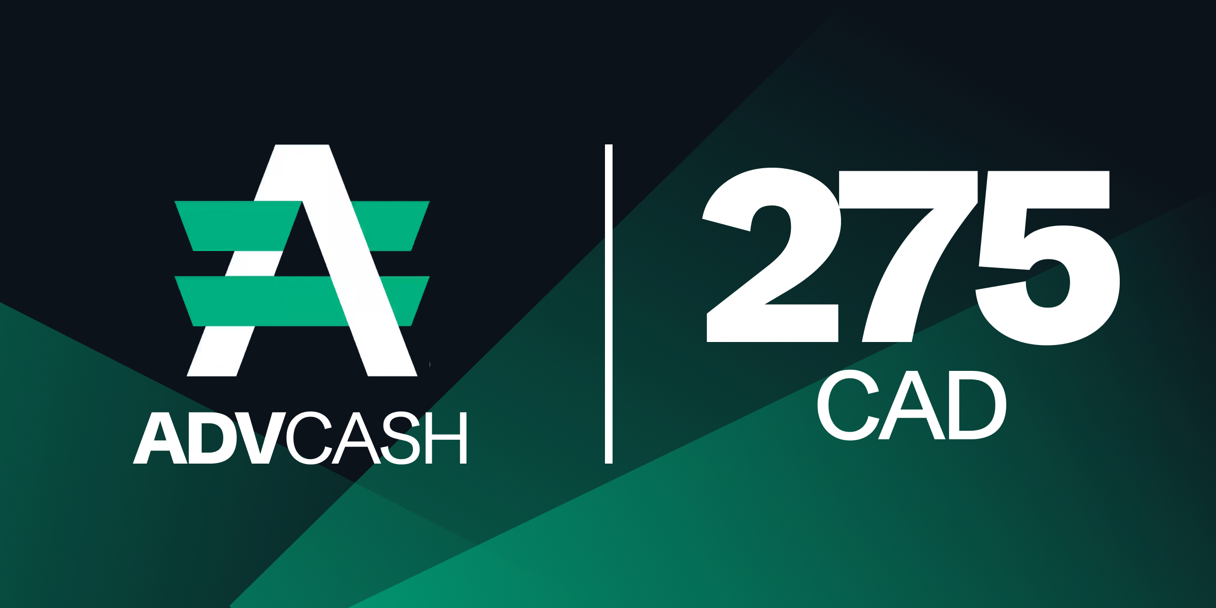 Advanced Cash Gift Card 275 CAD