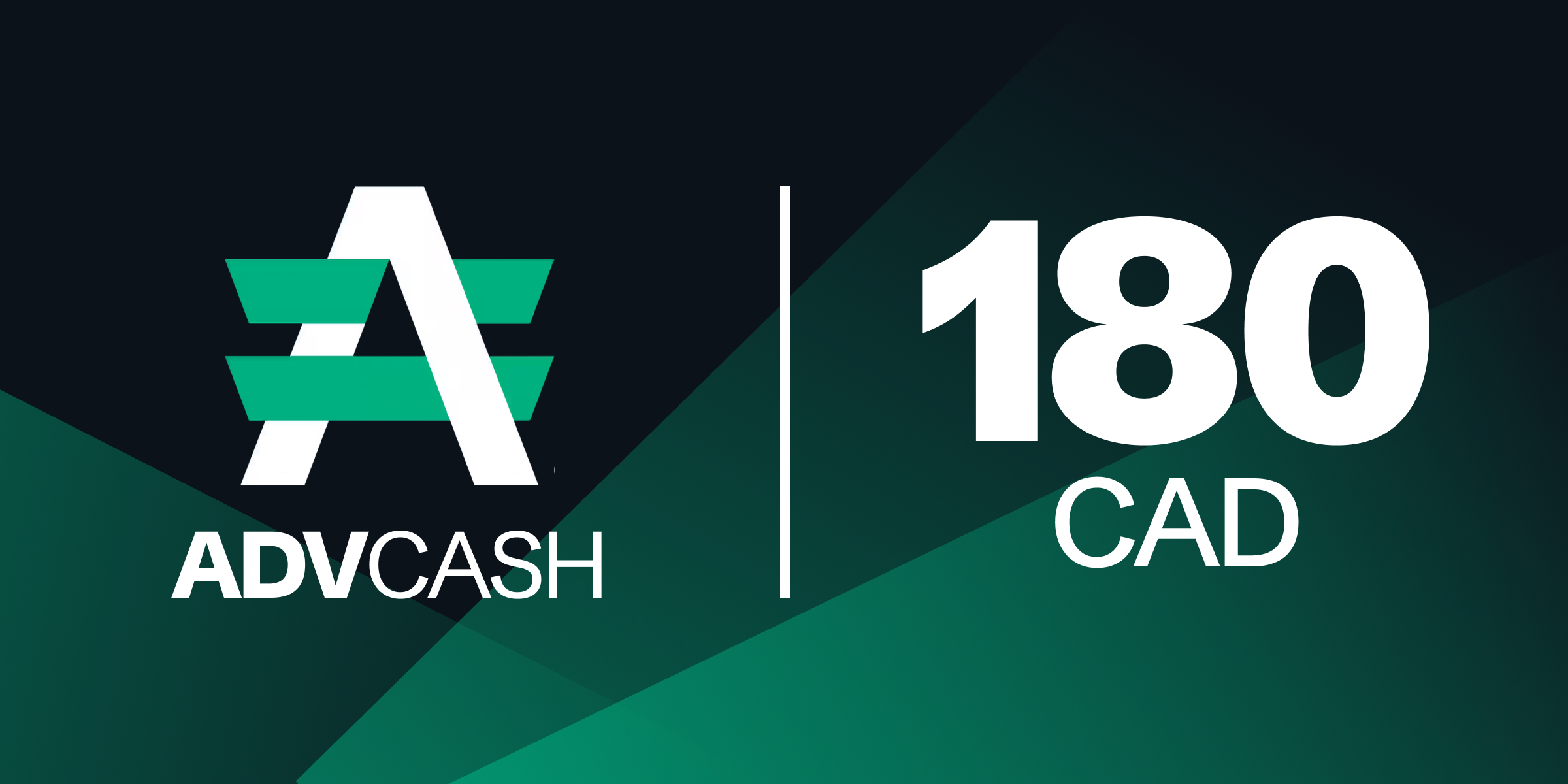 Advanced Cash Gift Card 180 CAD