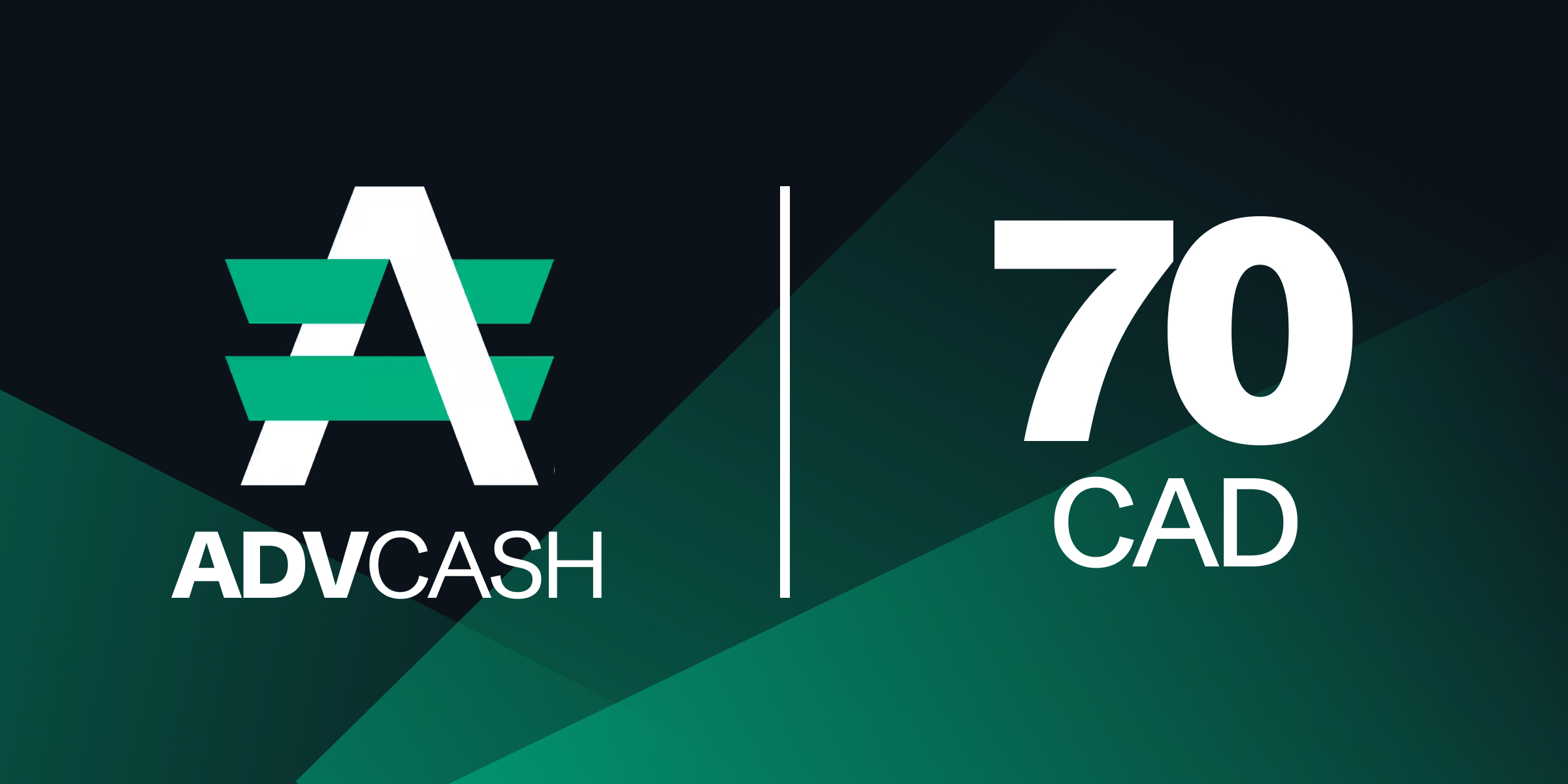 Advanced Cash Gift Card 70 CAD