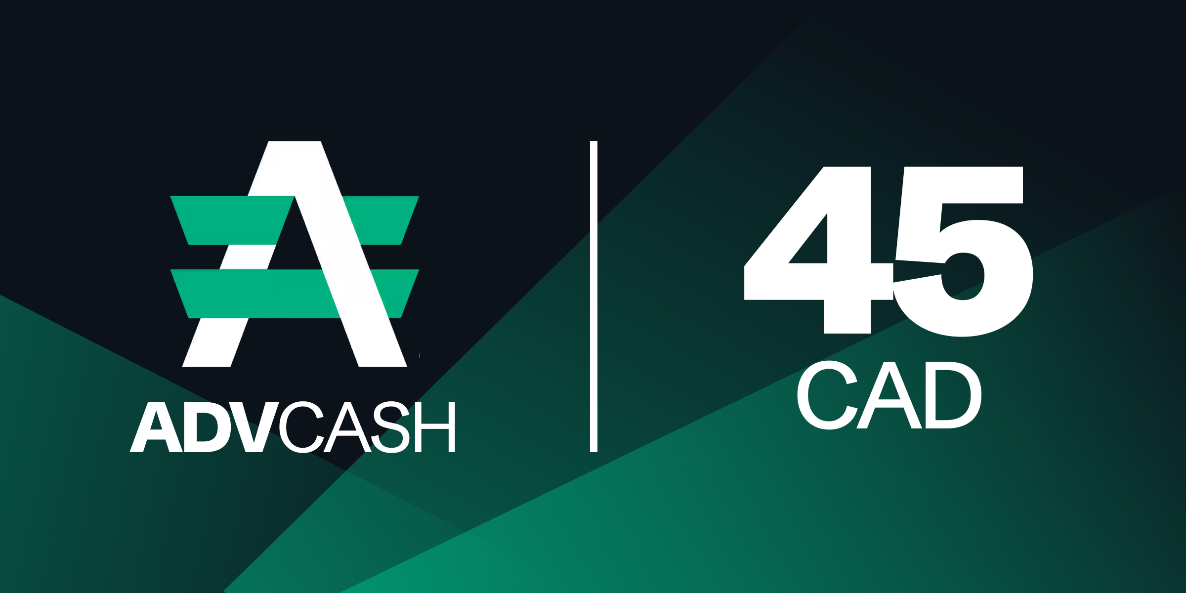 Advanced Cash Gift Card 45 CAD