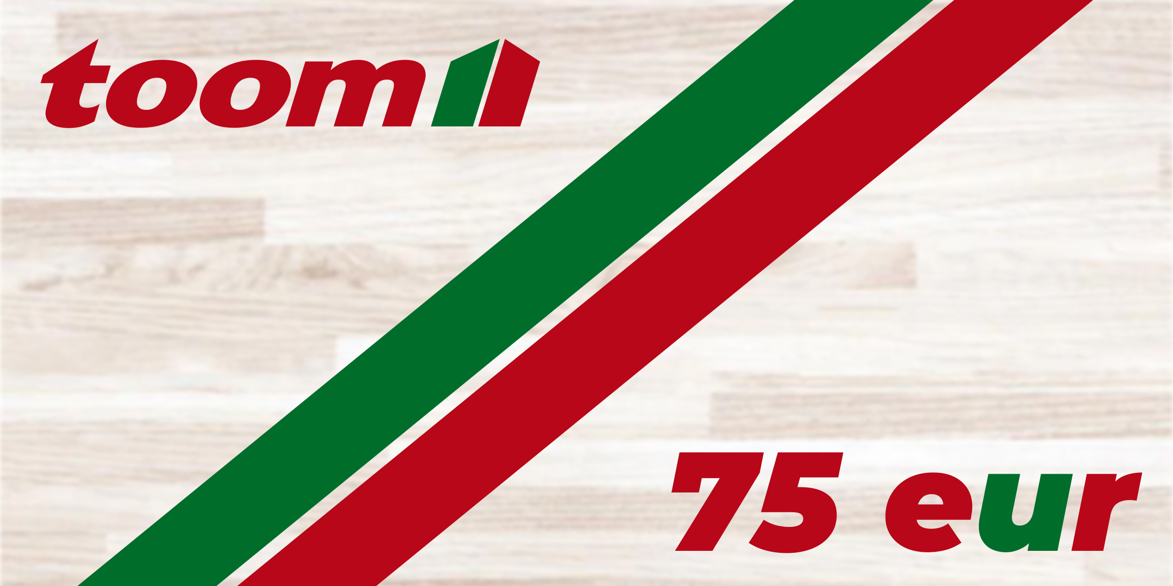 Toom Baumarkt Gift Card 75 EUR
