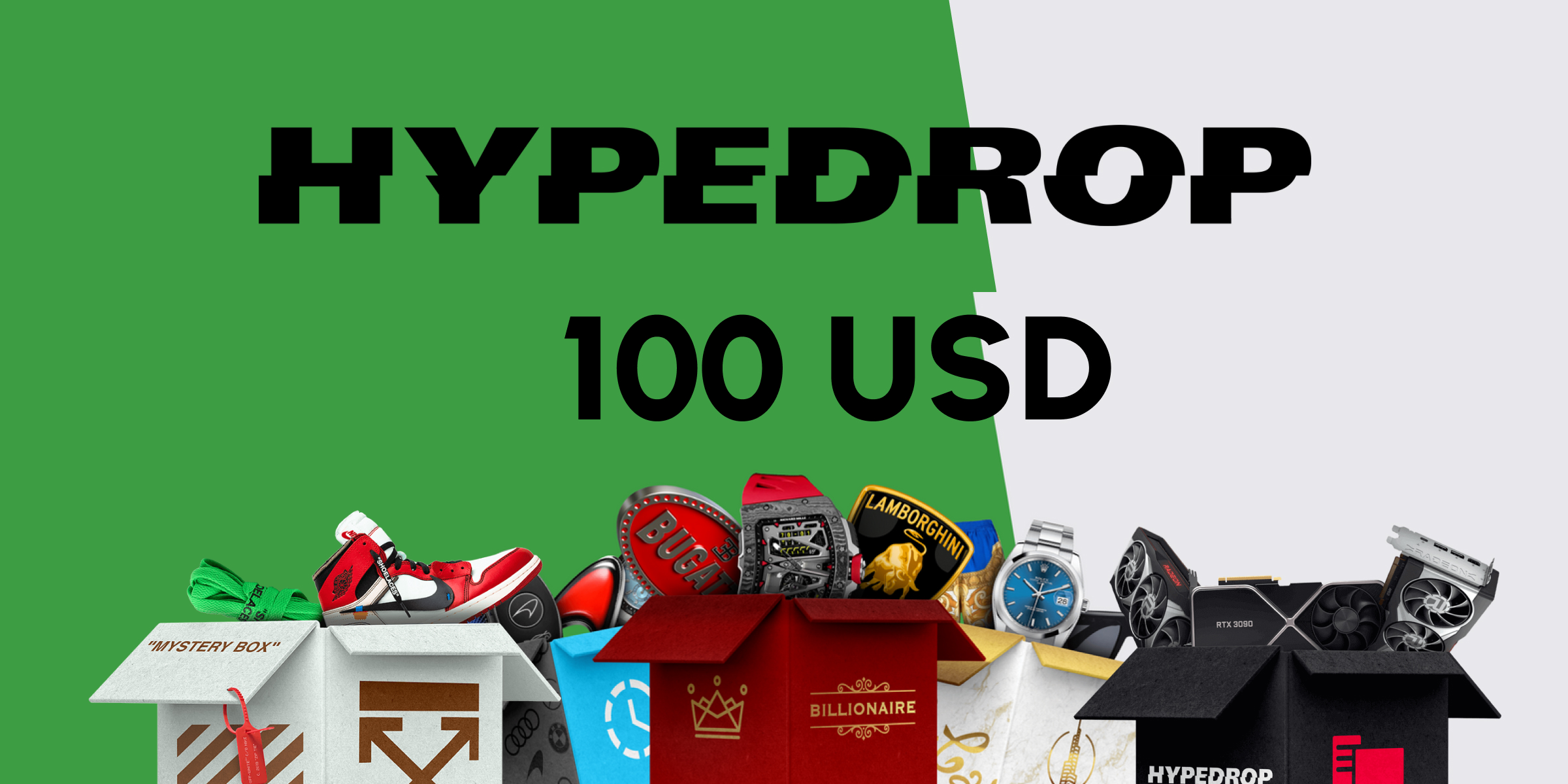 HypeDrop Gift Card 100 USD