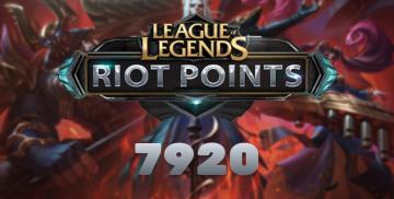 ΑγοράLeague of Legends Riot Points 7920 RP Riot Key