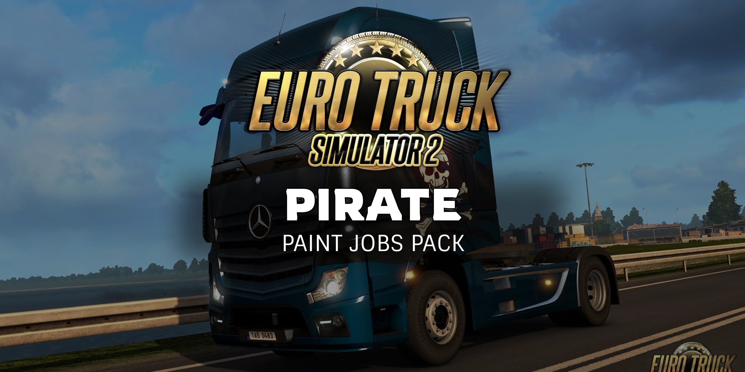 Euro Truck Simulator 2 Pirate Paint Jobs Pack (DLC)