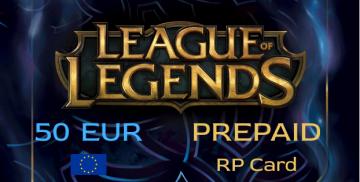 Kjøpe League of Legends Prepaid RP Card 50 EUR  