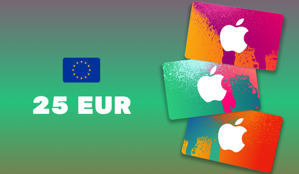 Apple iTunes Gift Card 25 EUR