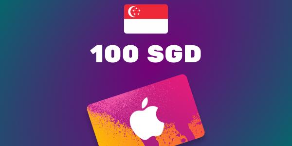 comprar Apple iTunes Gift Card 100 SGD