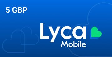 Acheter Lyca mobile 5 GBP