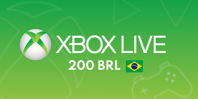 XBOX Live Gift Card 200 BRL