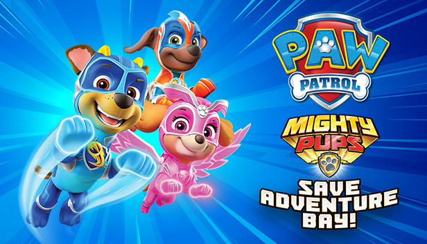 PAW Patrol Mighty Pups Save Adventure Bay (PS4)
