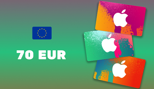 Apple iTunes Gift Card 70 EUR